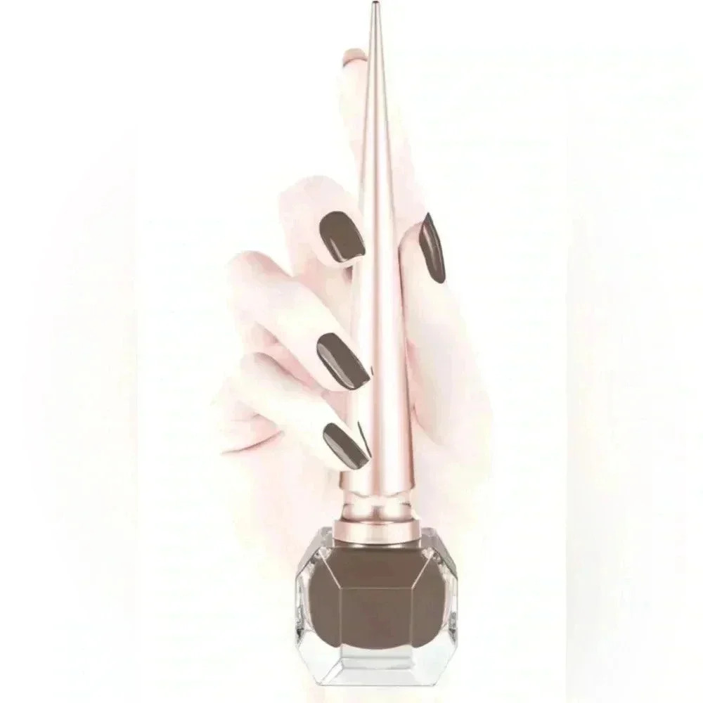 NEW Christian Louboutin Vernis Nail Color ~ Zoulou - chocolate Nude ~ Sold Out - Picture 3 of 8